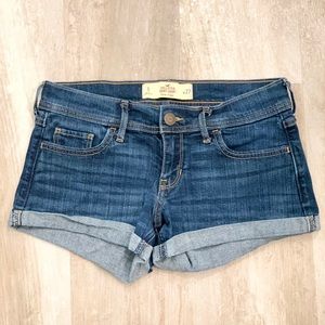 Hollister Jean Short-Short Low-Rise Sz 5 W27